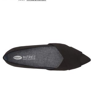 Dr. Scholl’s black Loma pointy toe flats